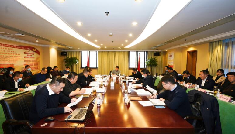 尊龍凱時(shí)集團(tuán)黨委召開黨組織書記抓黨建述職評(píng)議會(huì)
