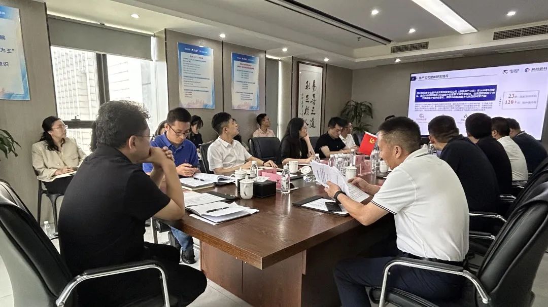 省尊龍凱時集團領(lǐng)導赴易利數(shù)科召開經(jīng)營督導調(diào)研會